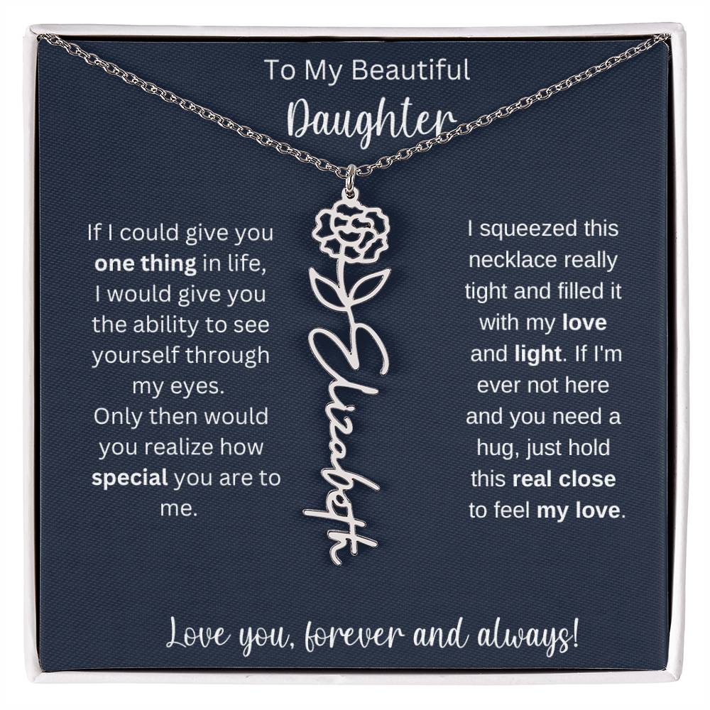 Daughter Custom Necklace 2