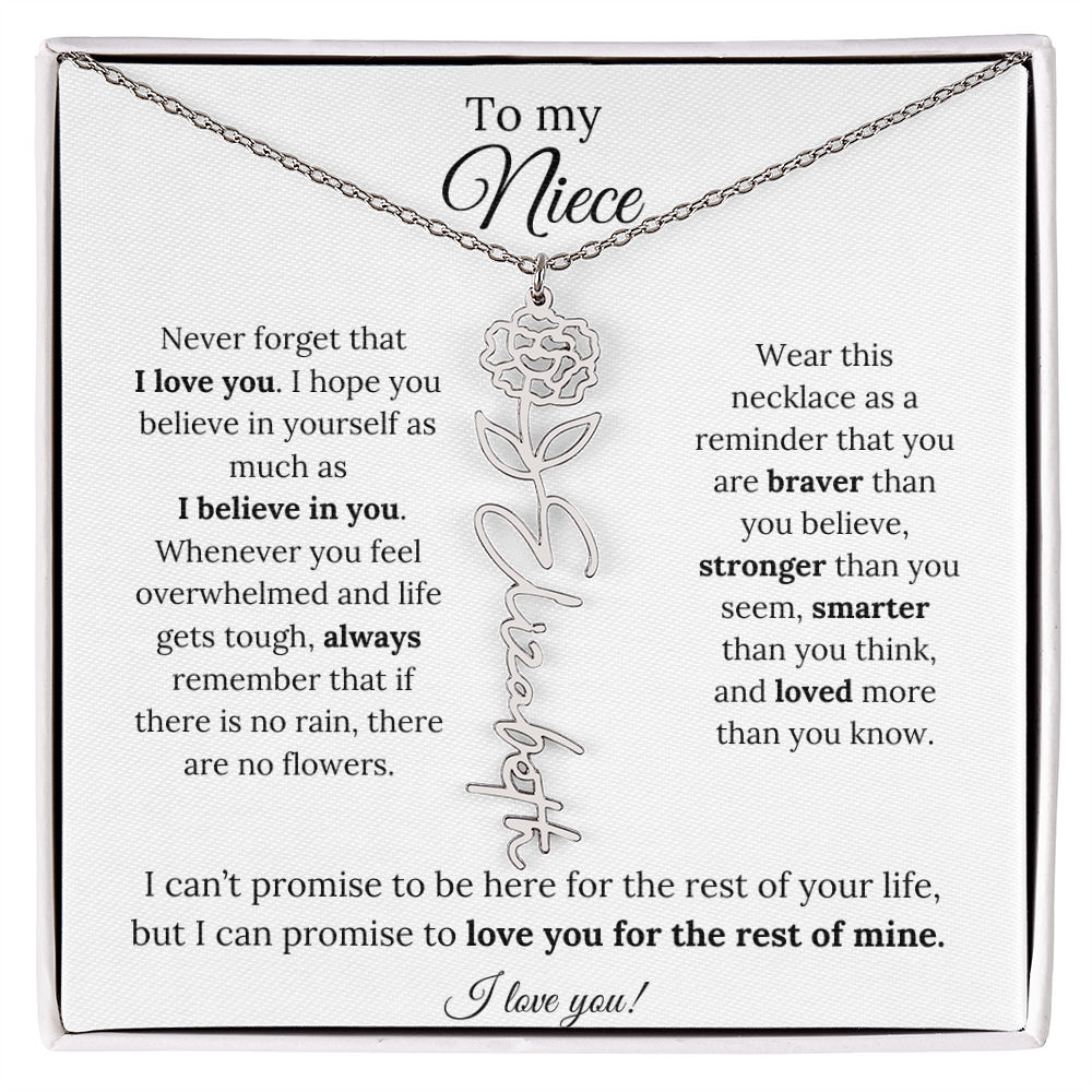 To My Niece