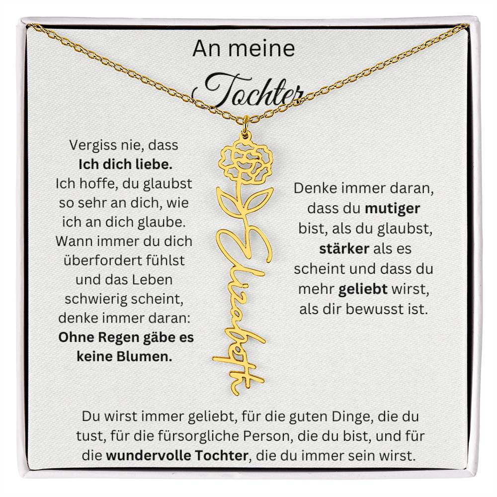 An Meine Tochter Vergiss Nie Dass Ich Dich Liebe