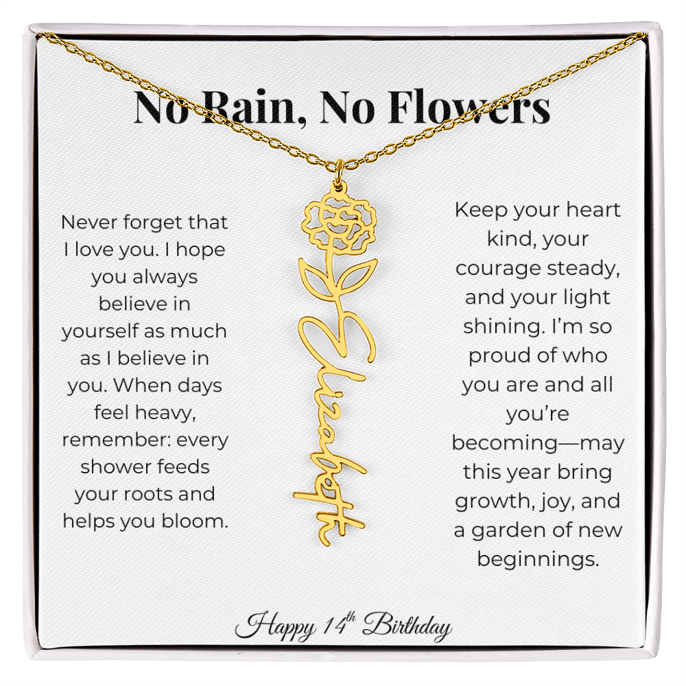 14th Birthday Gift for Daughter, Granddaughter, Niece, Goddaughter & Bonus Daughter