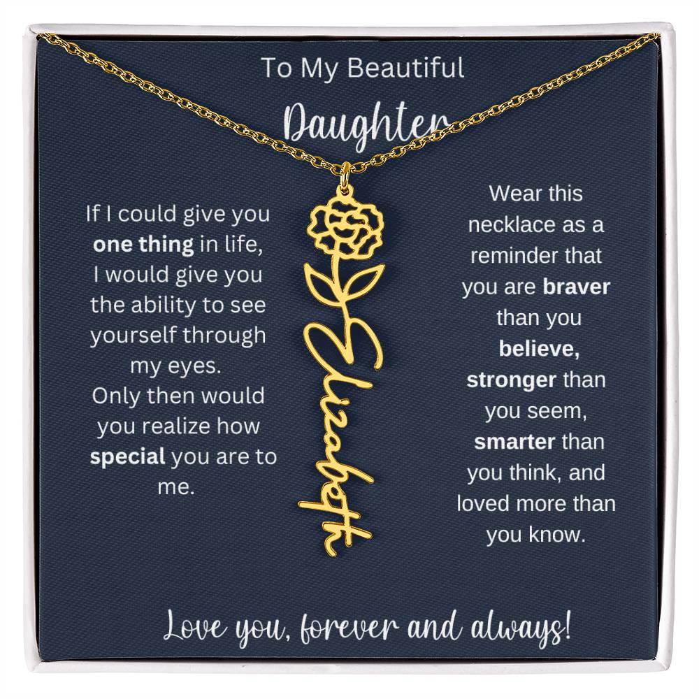 Daughter Custom Necklace 1