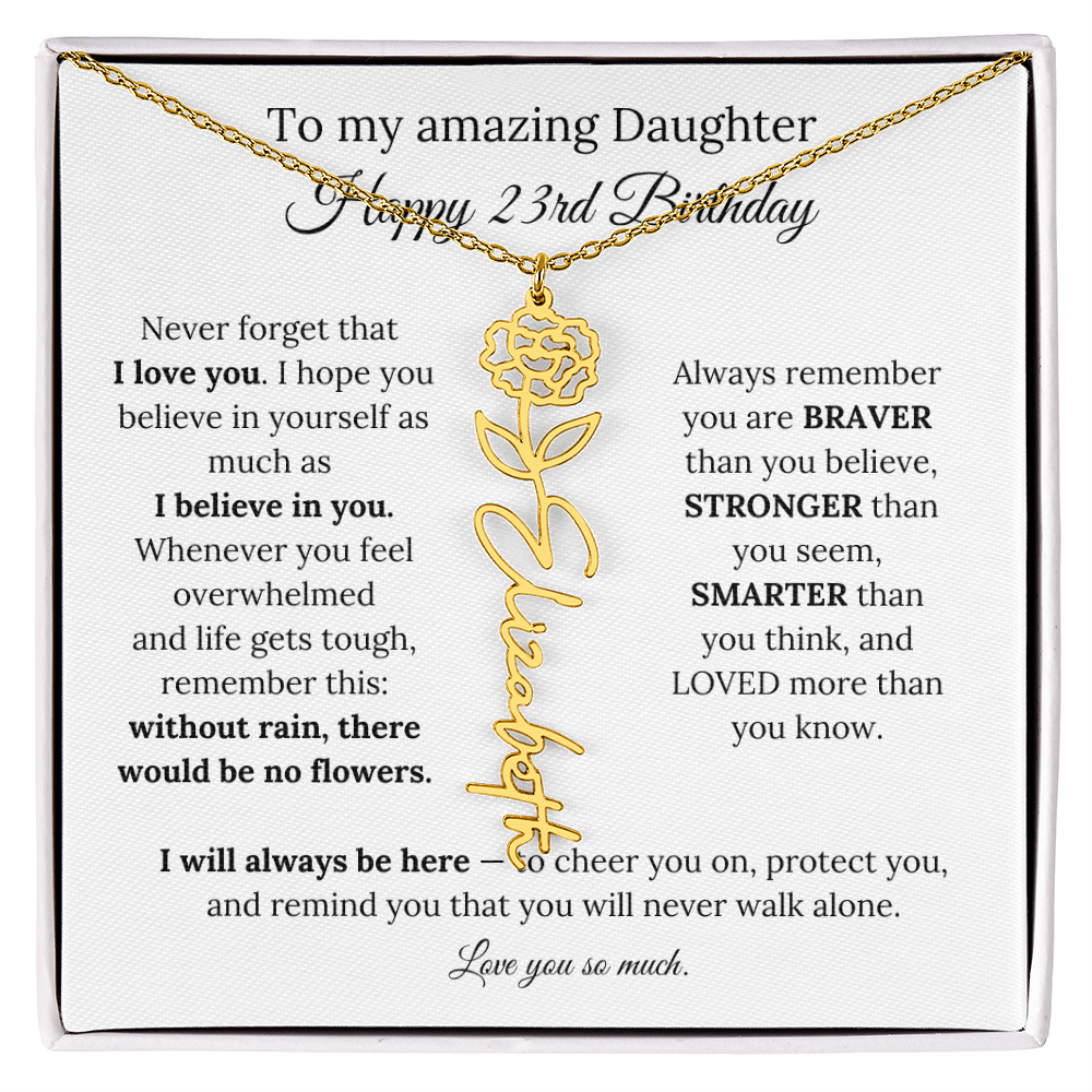 Happy 23rd Birthday Gift for Daughter