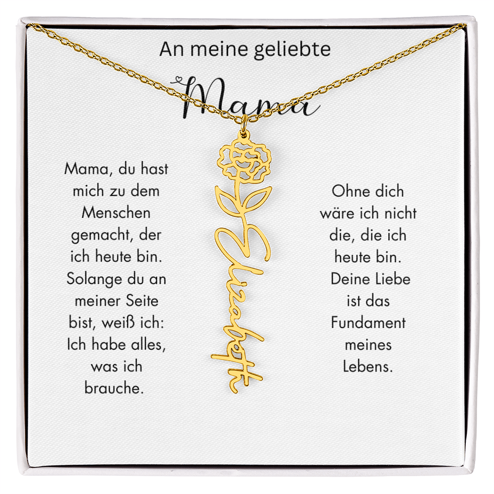 Personalisiertes Schmuck Geschenk für Mama