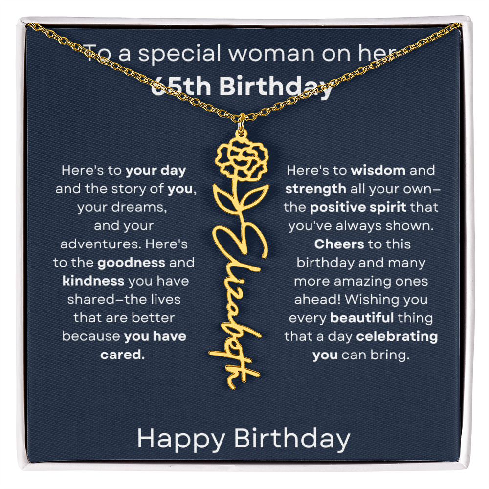 65th birthday