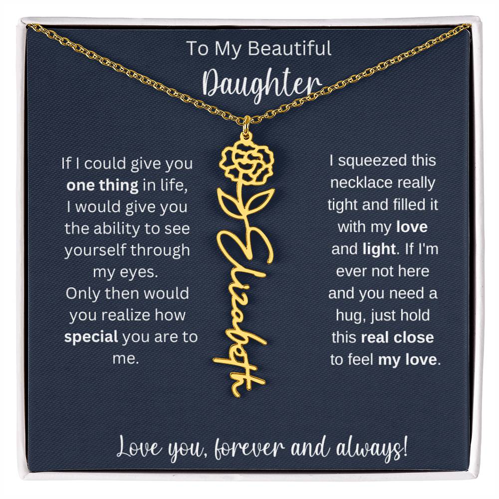 Daughter Custom Necklace 2