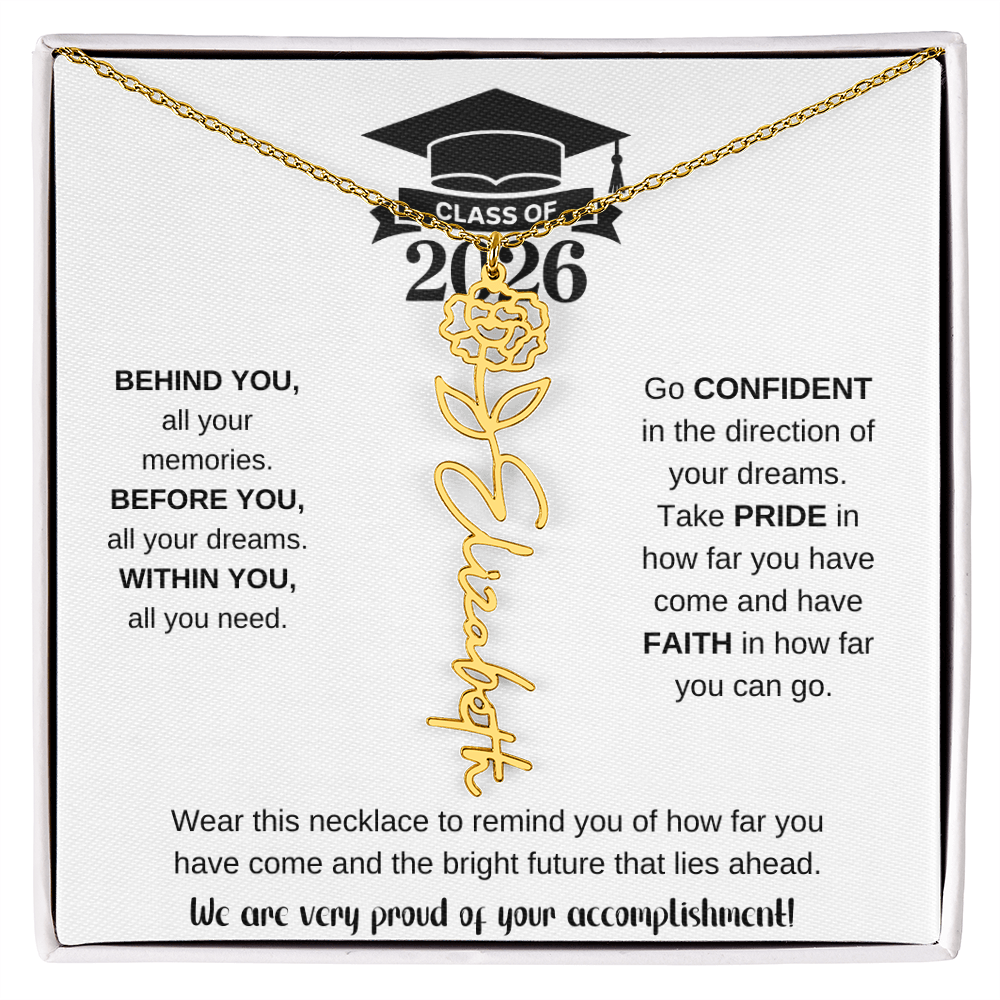 2026 Graduation Necklace