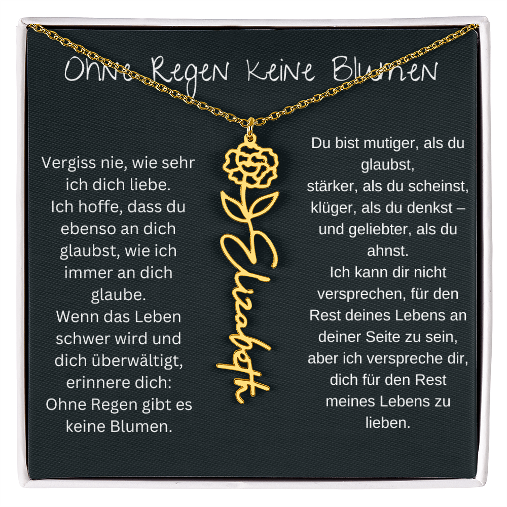 Ohne Regen Keine Blumen