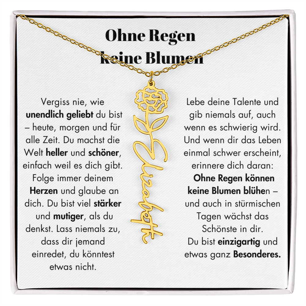 Weihnachtsgeschenk Schmuckkarte mit Spruch unendlich geliebt Mutmacher Hoffnung Liebe Geschenkidee
