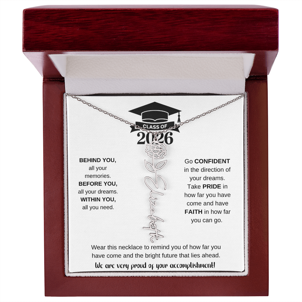 2026 Graduation Necklace
