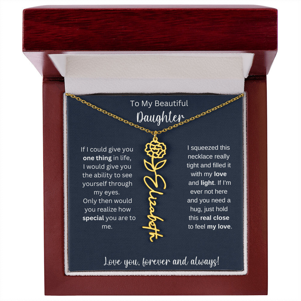 Daughter Custom Necklace 2