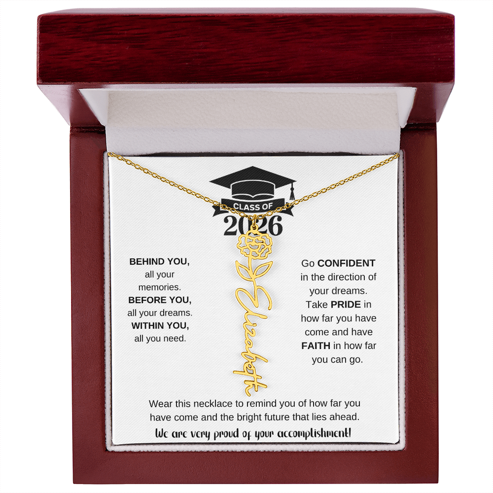 2026 Graduation Necklace