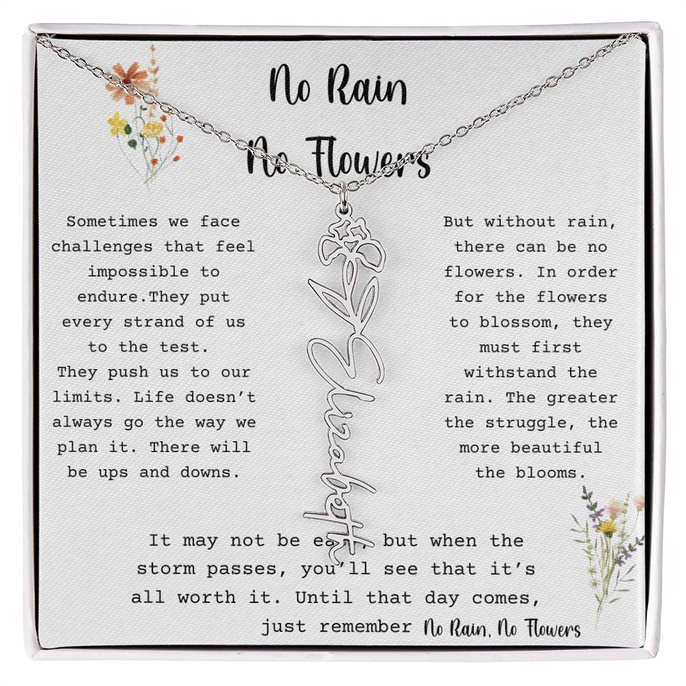NoRainNoFlowersOwnprint