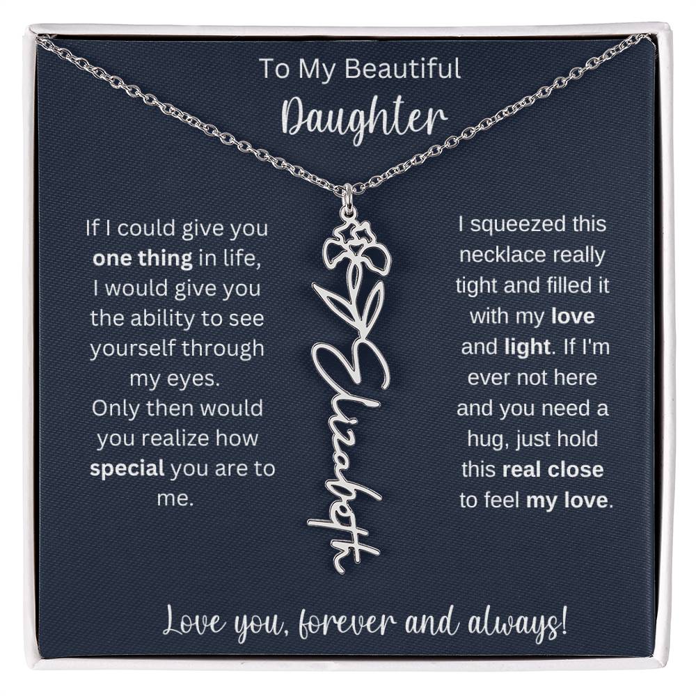 Daughter Custom Necklace 2