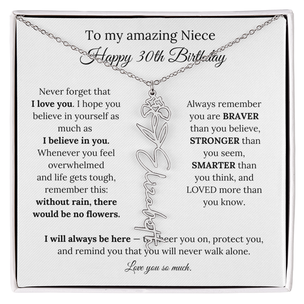 Happy 30th Birthday Gift for Niece