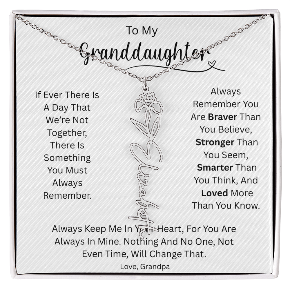 Granddaughter Grandpa