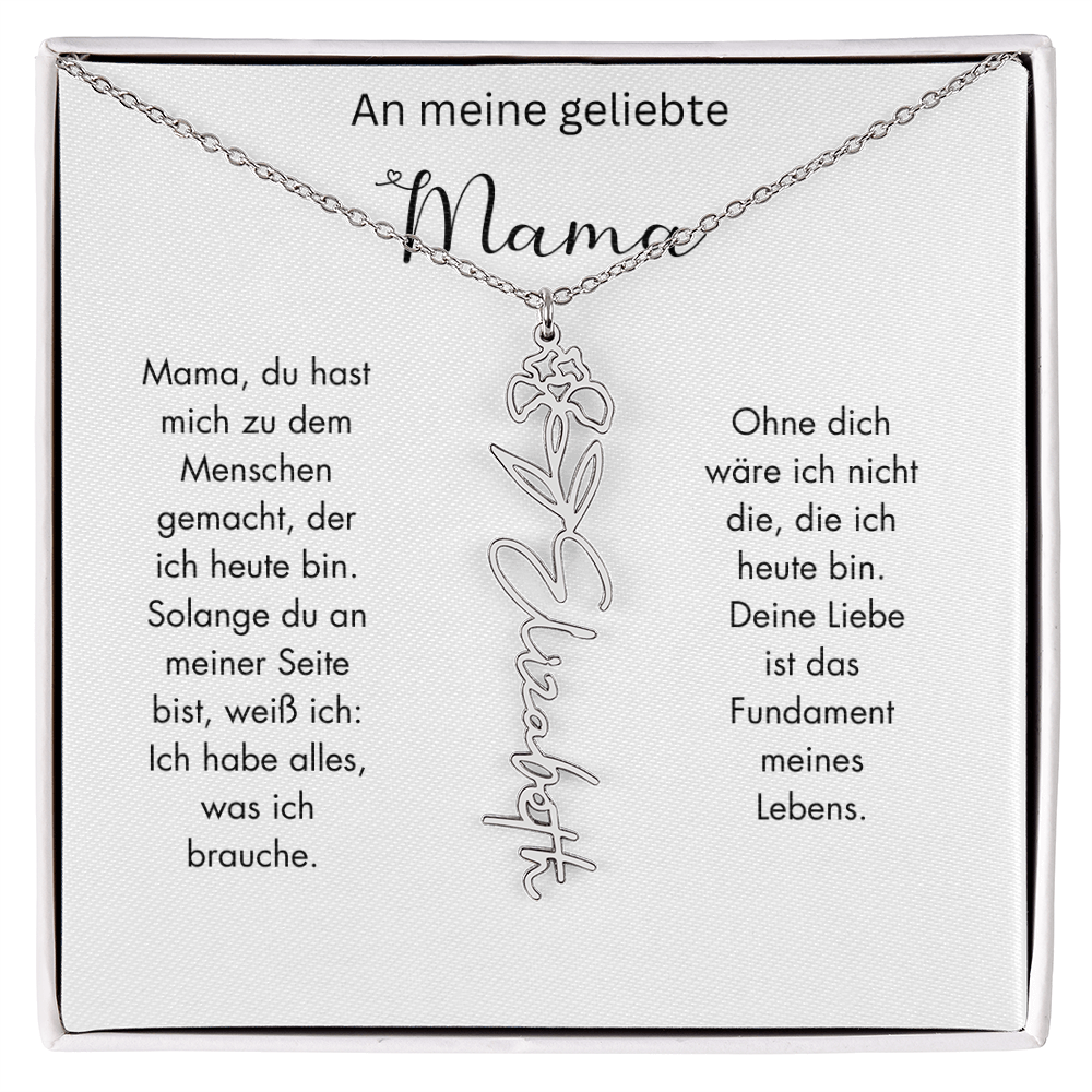 Personalisiertes Schmuck Geschenk für Mama