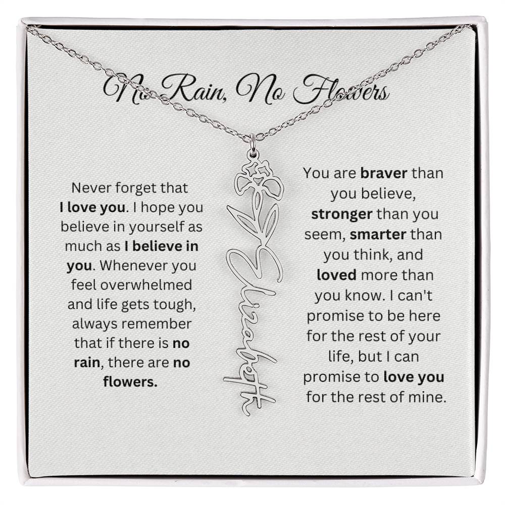 No Rain No Flowers