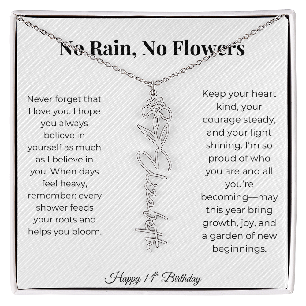 14th Birthday Gift for Daughter, Granddaughter, Niece, Goddaughter & Bonus Daughter