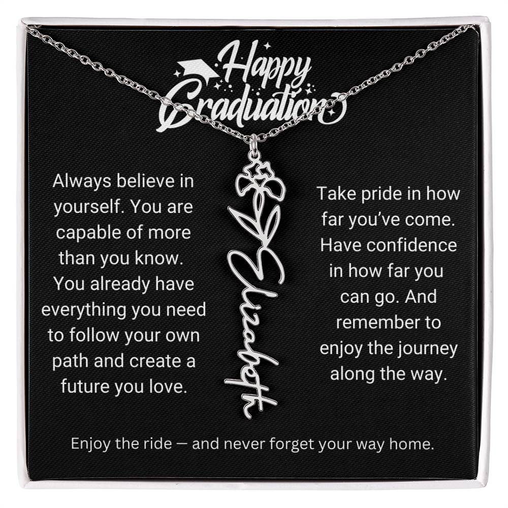 Personalized Graduation Jewelry Keepsake