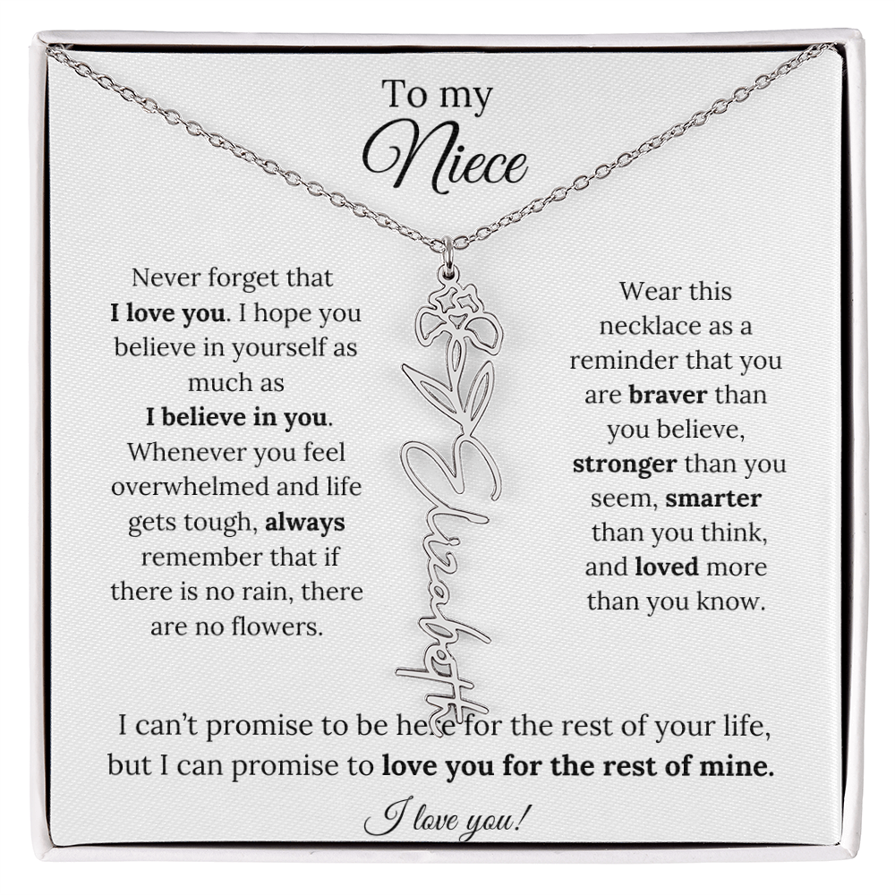 To My Niece