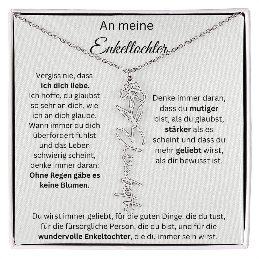 An Meine Enkeltochter - Vergiss Nie