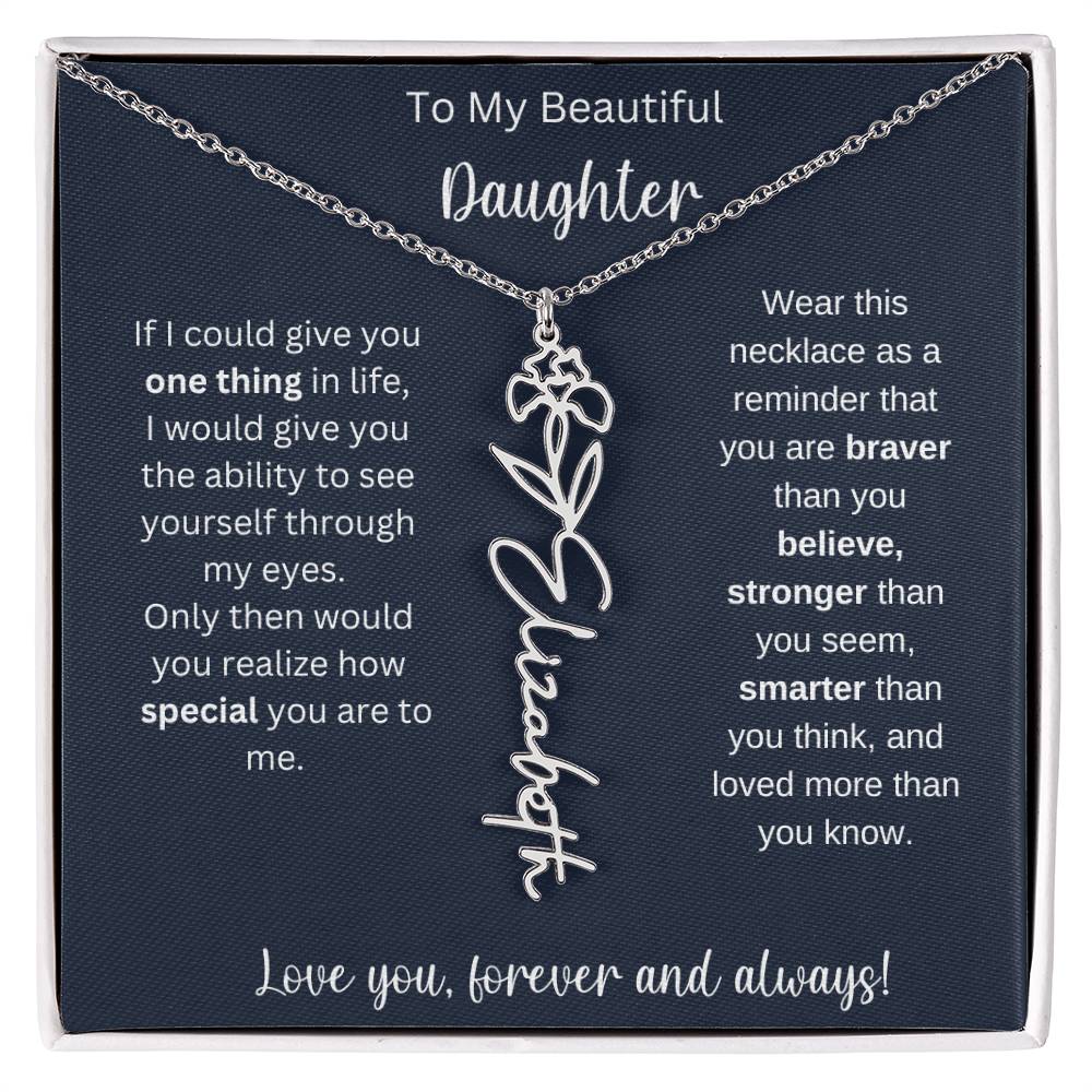 Daughter Custom Necklace 1