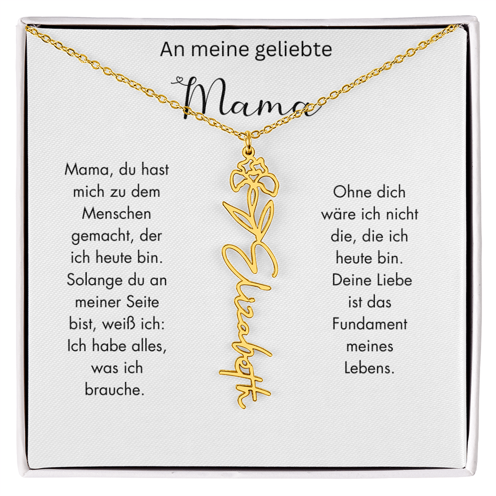 Personalisiertes Schmuck Geschenk für Mama