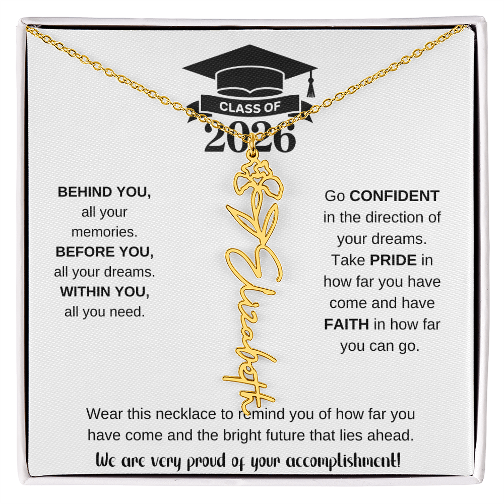 2026 Graduation Necklace