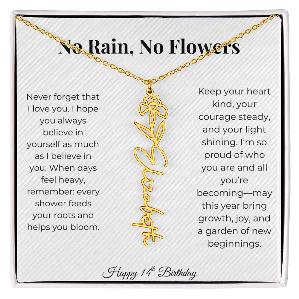 14th Birthday Gift for Daughter, Granddaughter, Niece, Goddaughter & Bonus Daughter