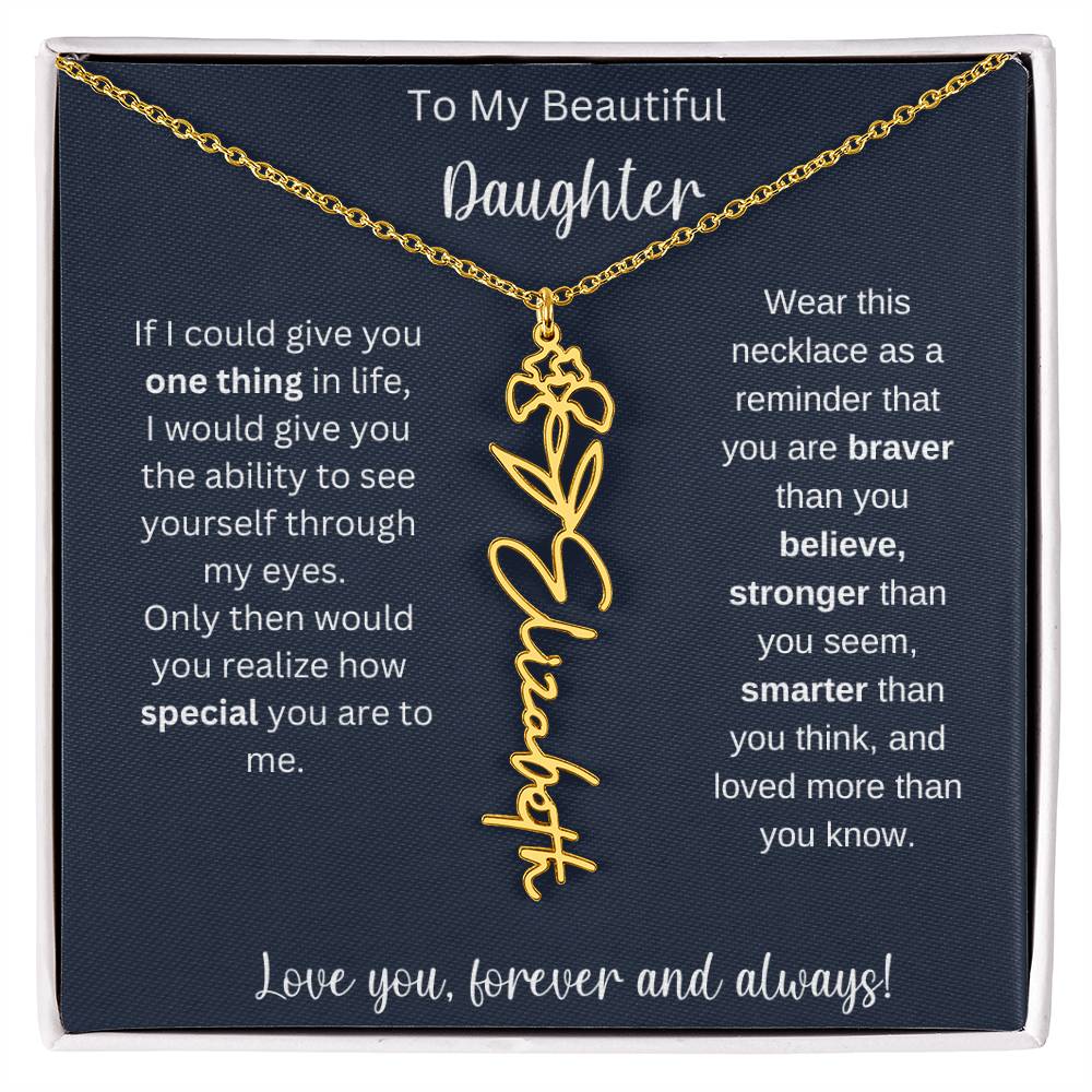 Daughter Custom Necklace 1
