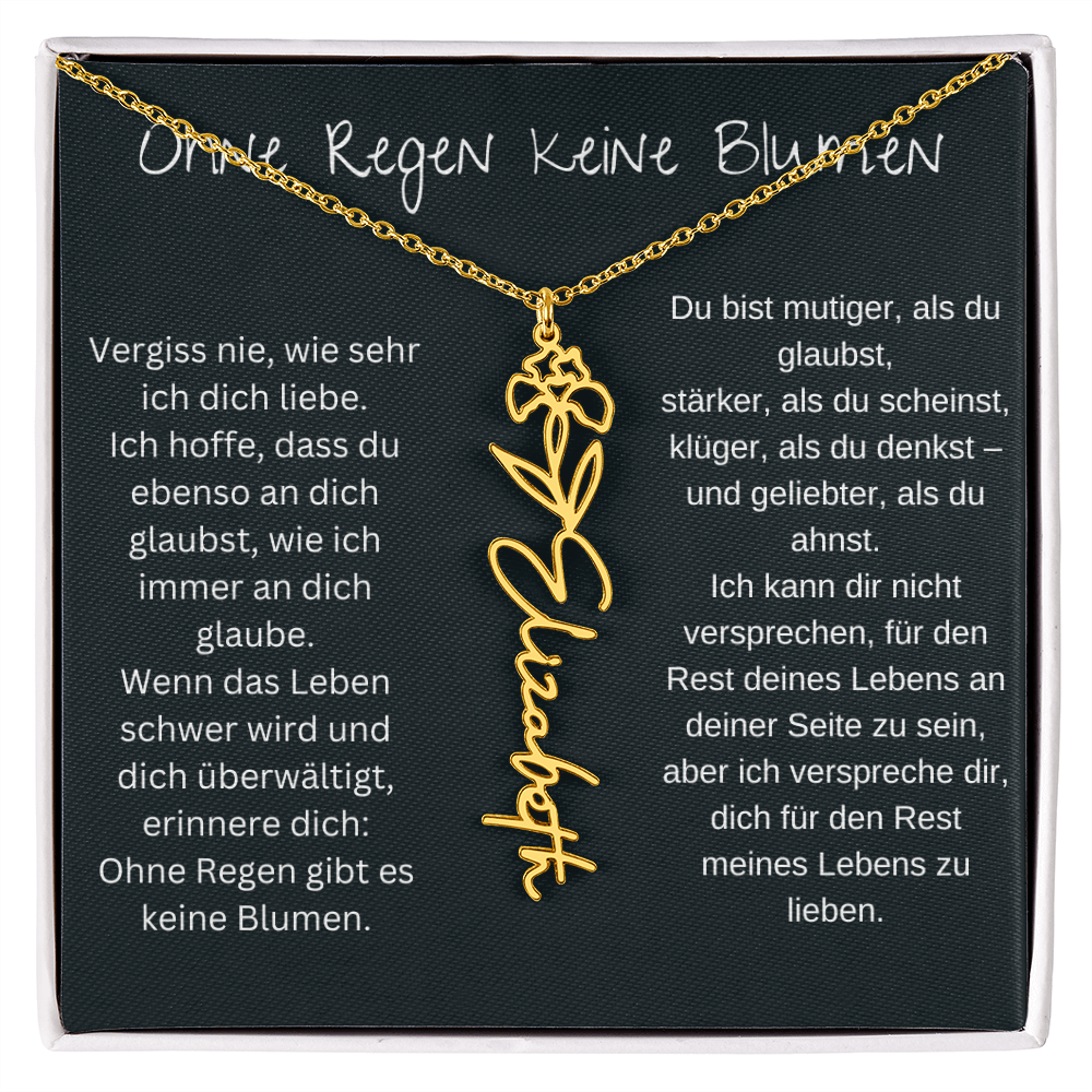 Ohne Regen Keine Blumen