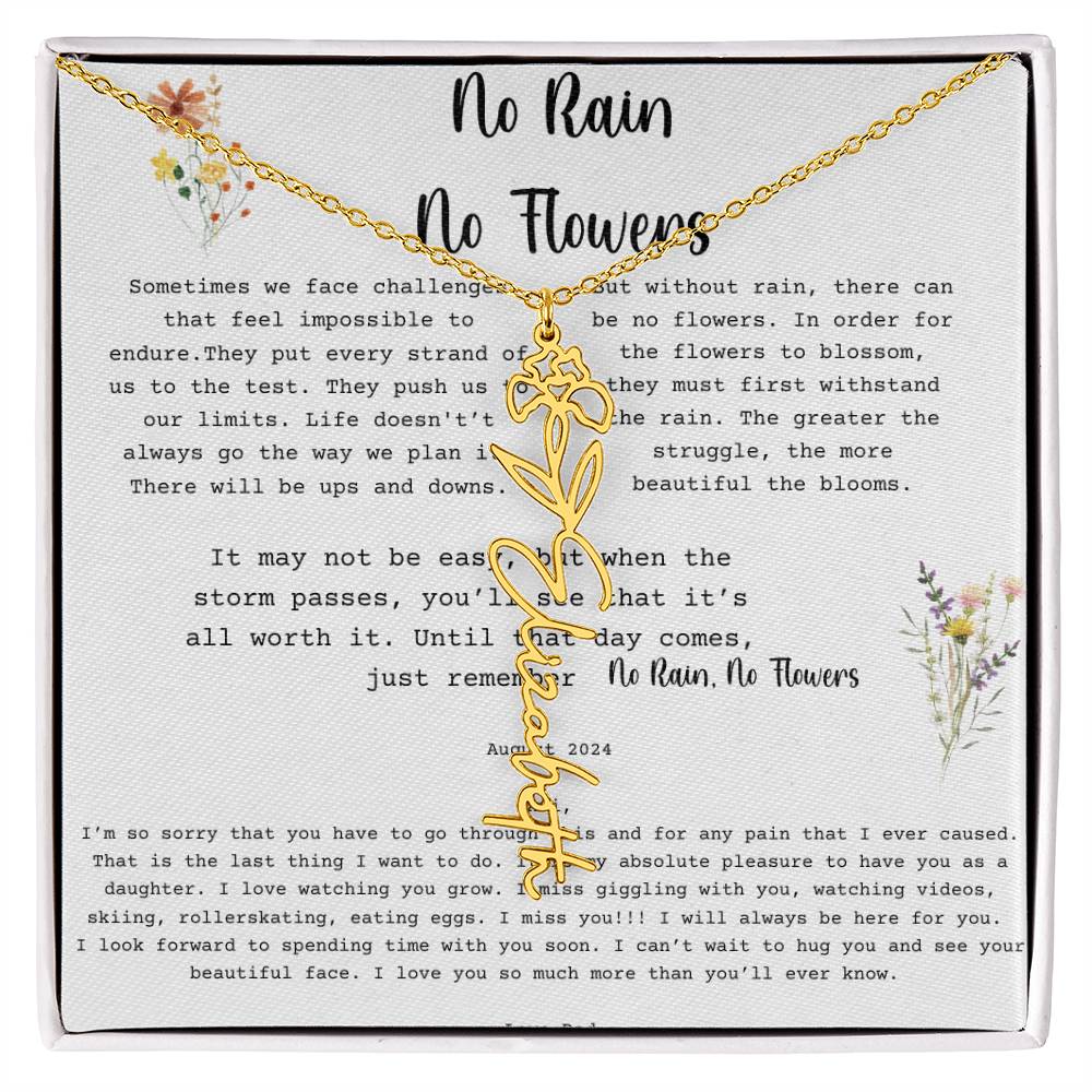 No Rain No Flowers