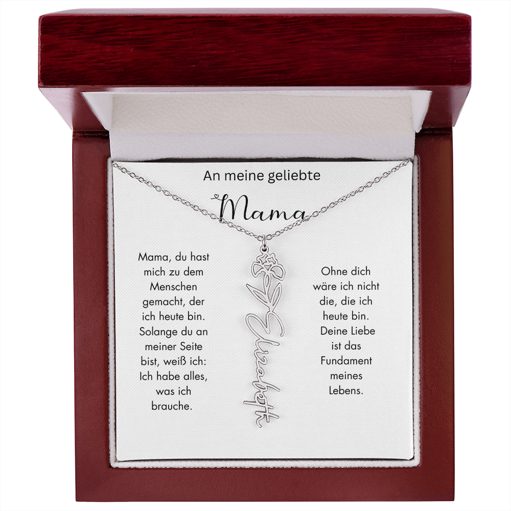 Personalisiertes Schmuck Geschenk für Mama