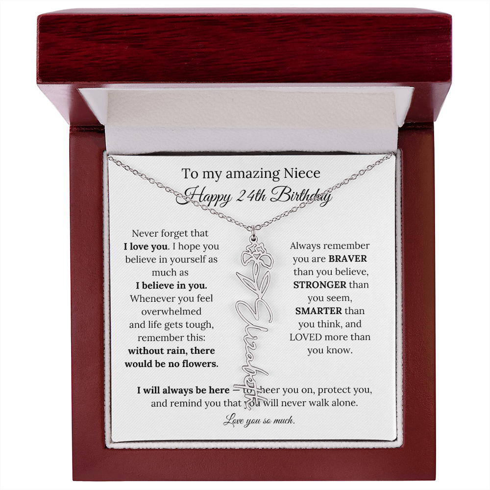 Happy 24th Birthday Gift for Niece
