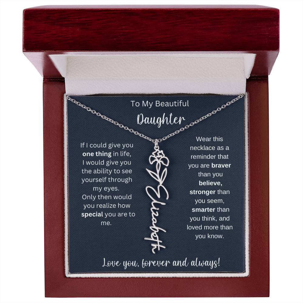 Daughter Custom Necklace 1