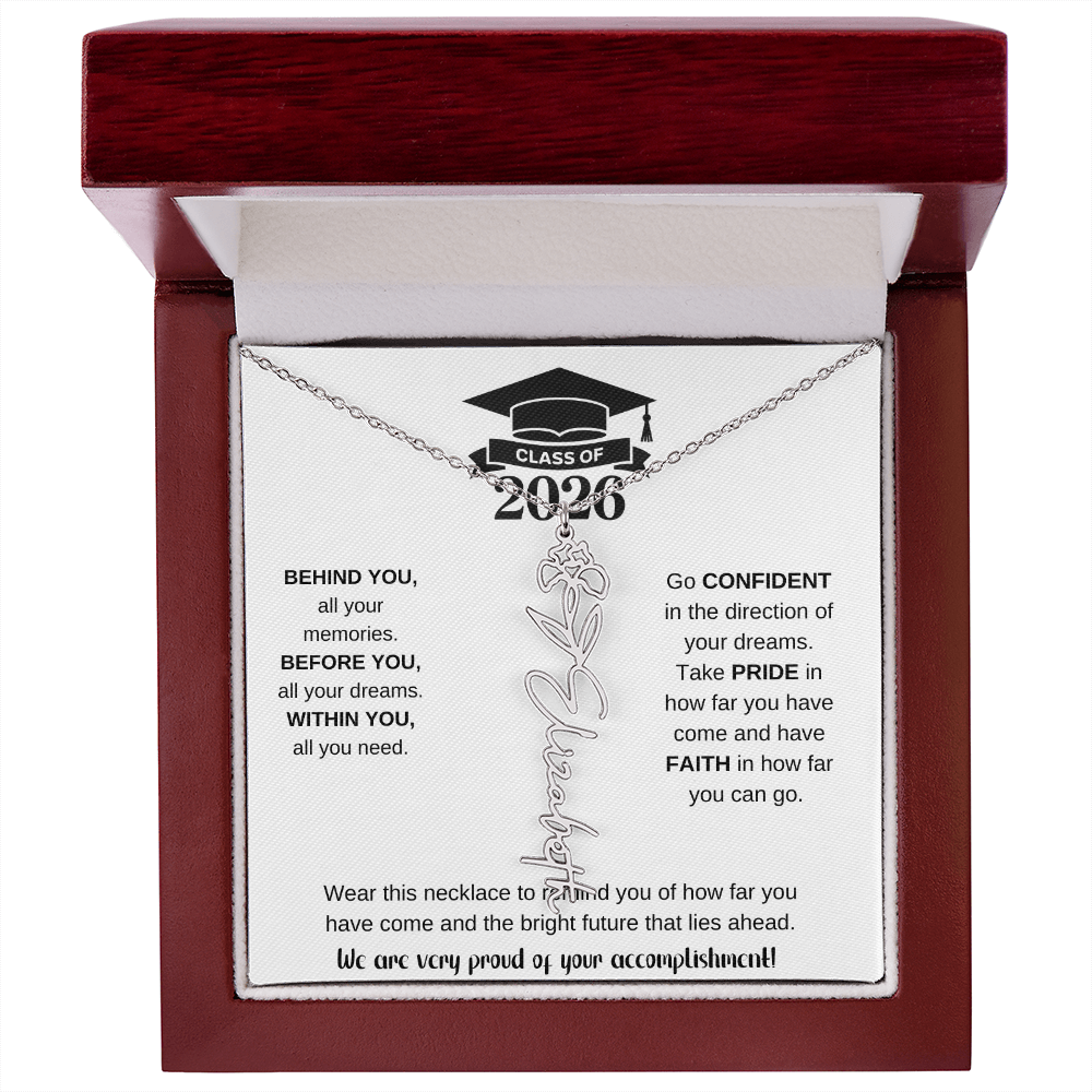 2026 Graduation Necklace