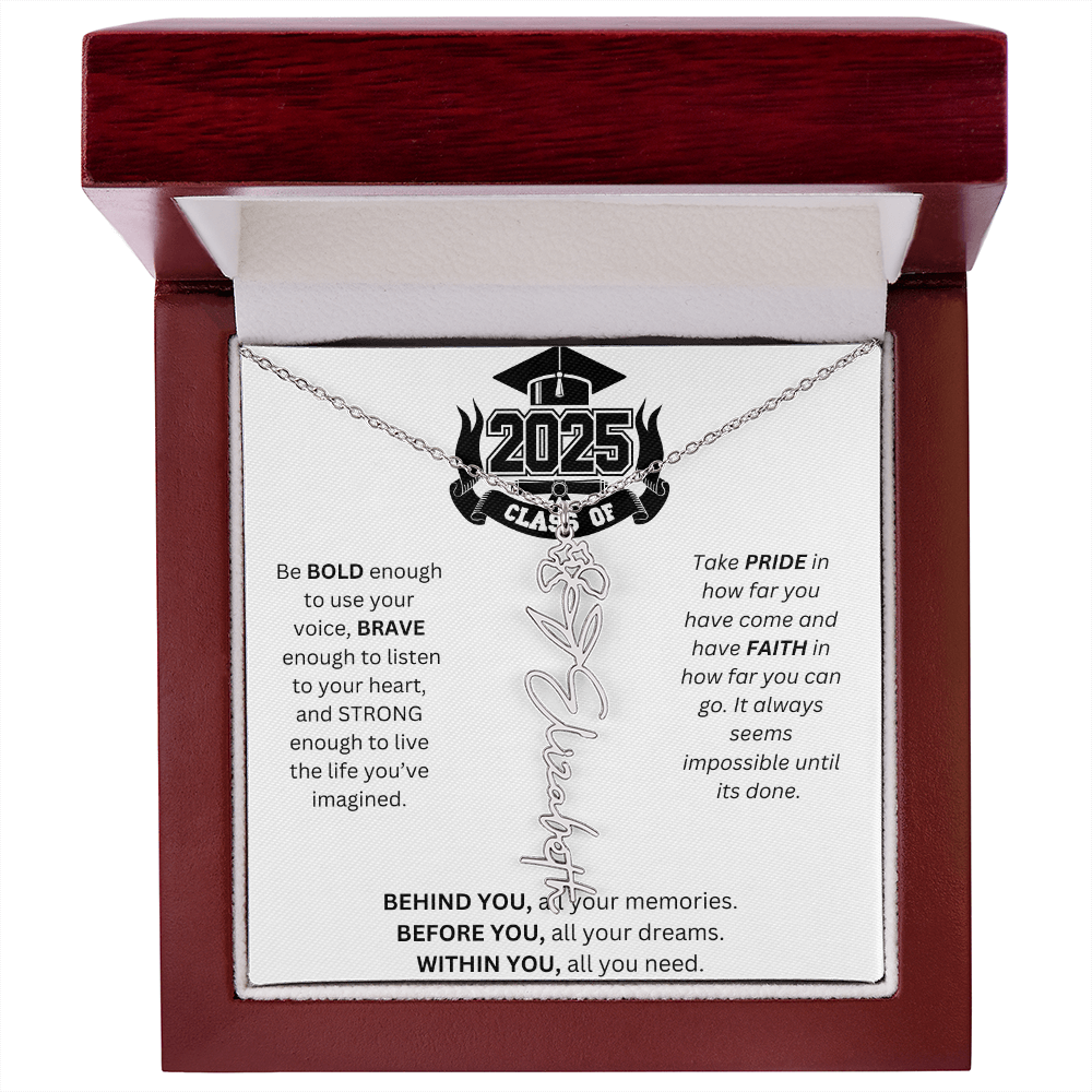 2025 Graduation Gift - Flower Name Necklace 3