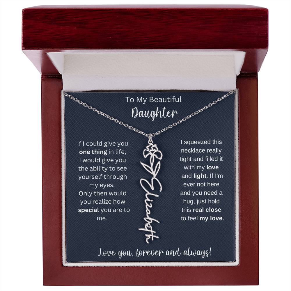 Daughter Custom Necklace 2