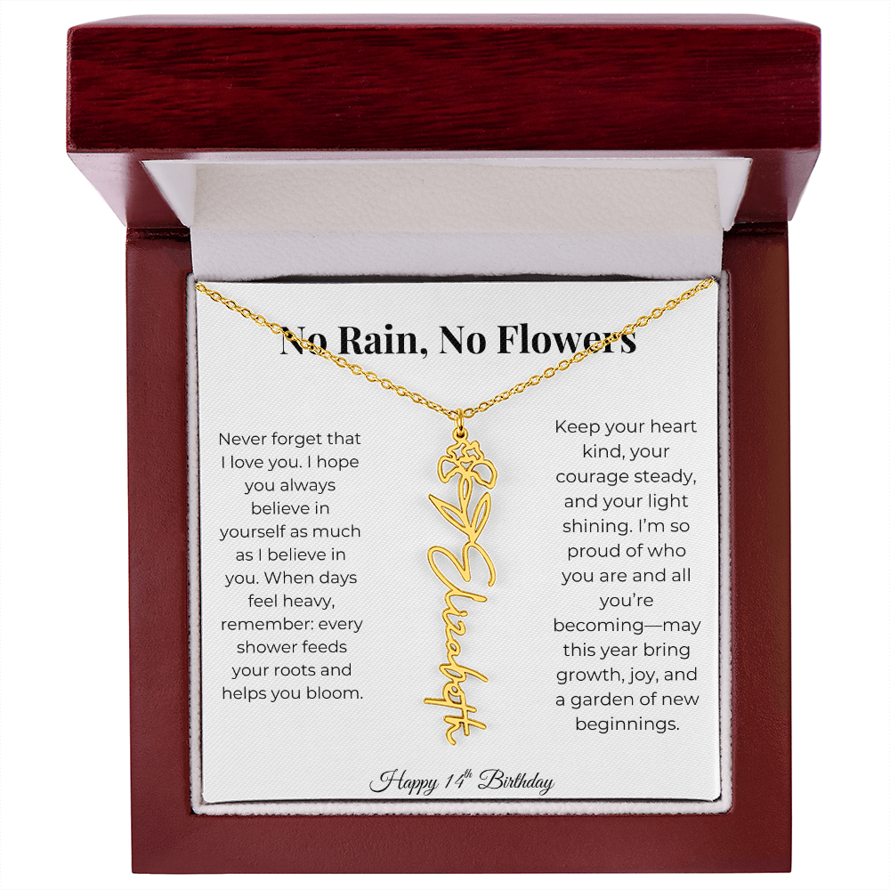 14th Birthday Gift for Daughter, Granddaughter, Niece, Goddaughter & Bonus Daughter