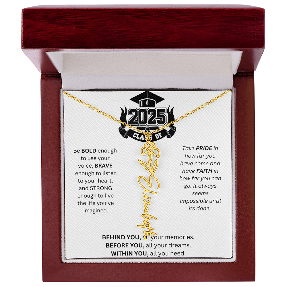 2025 Graduation Gift - Flower Name Necklace 3
