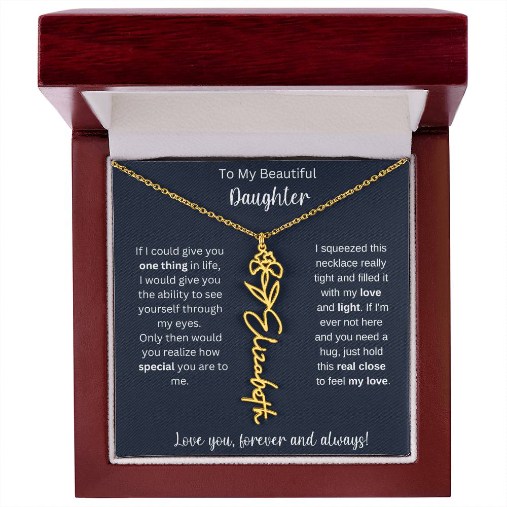 Daughter Custom Necklace 2