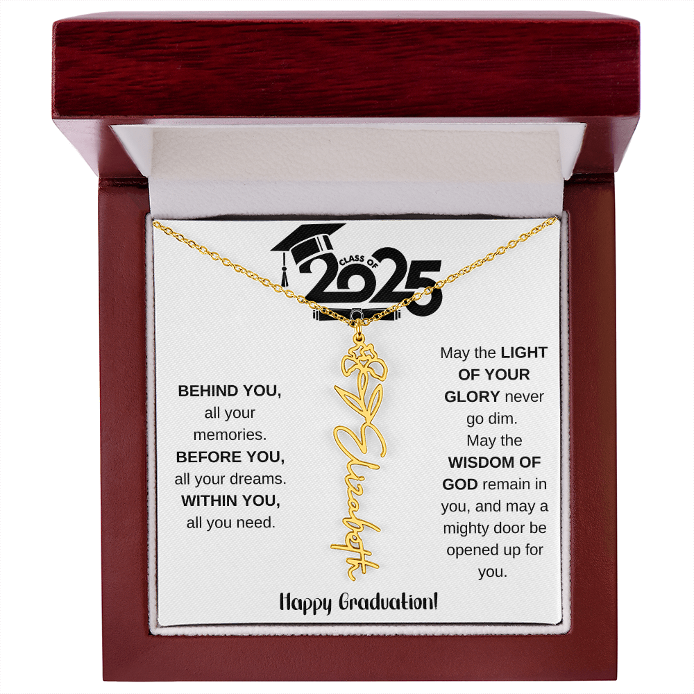 2025 Graduation Gift - Flower Name Necklace 8