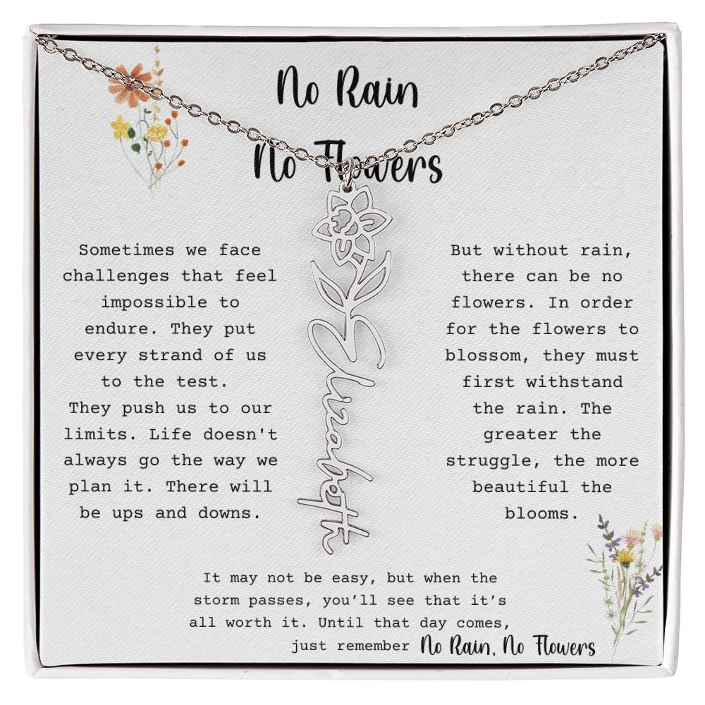 No Rain No Flowers