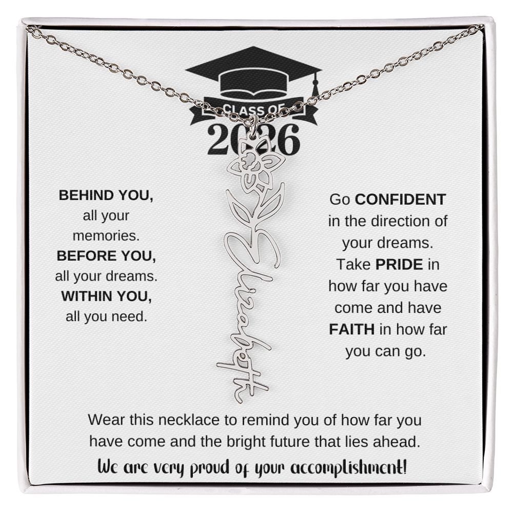 2026 Graduation Necklace