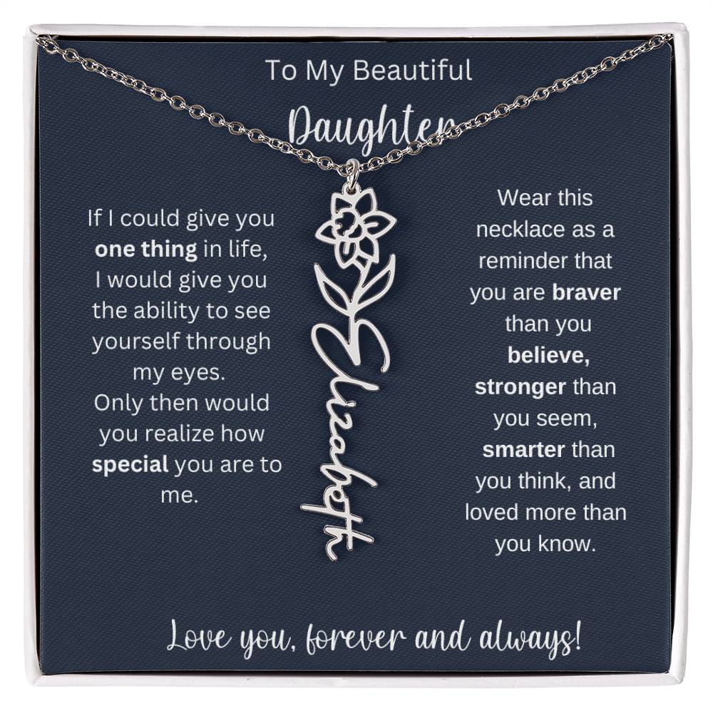 Daughter Custom Necklace 1