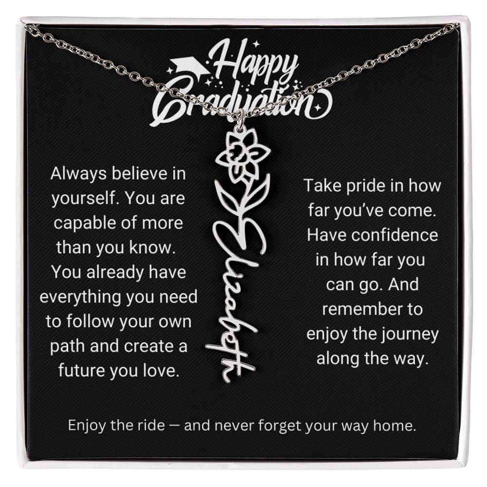 Personalized Graduation Jewelry Keepsake