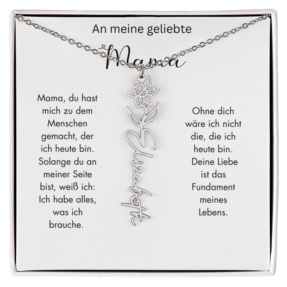 Personalisiertes Schmuck Geschenk für Mama