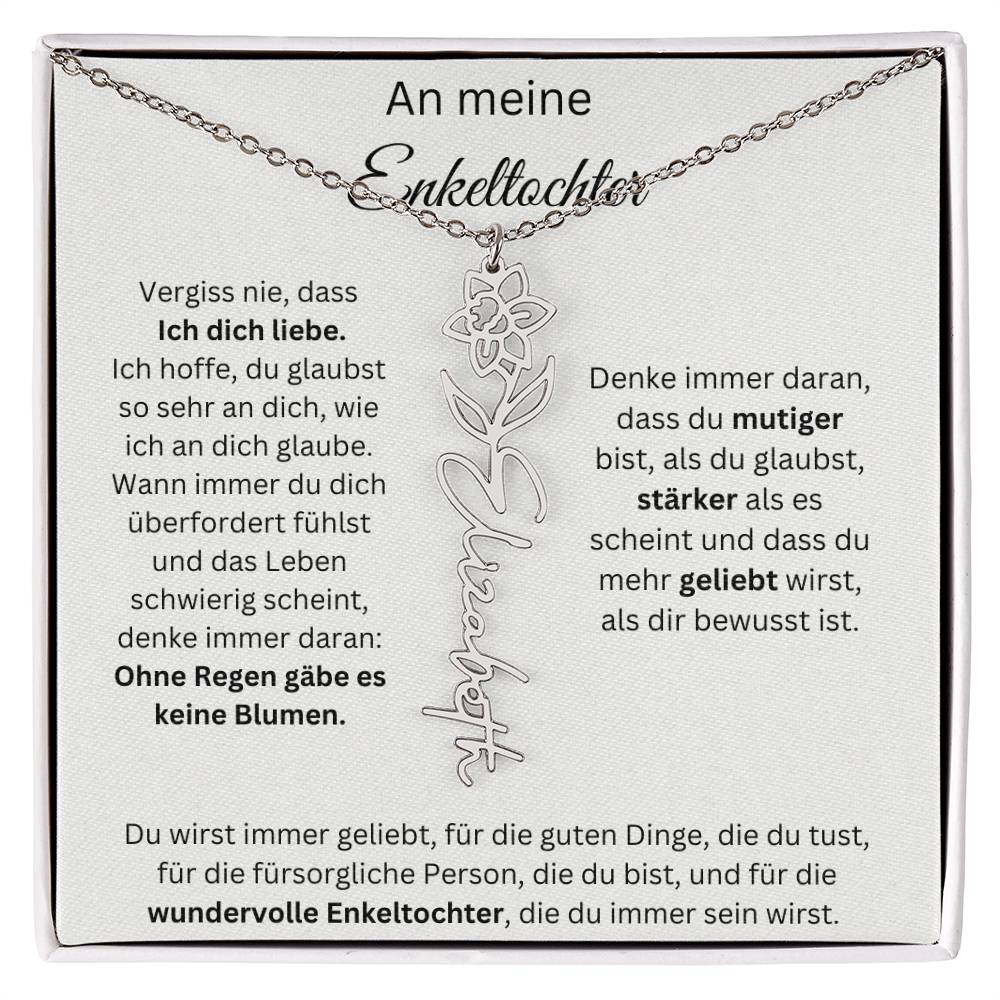 An Meine Enkeltochter - Vergiss Nie