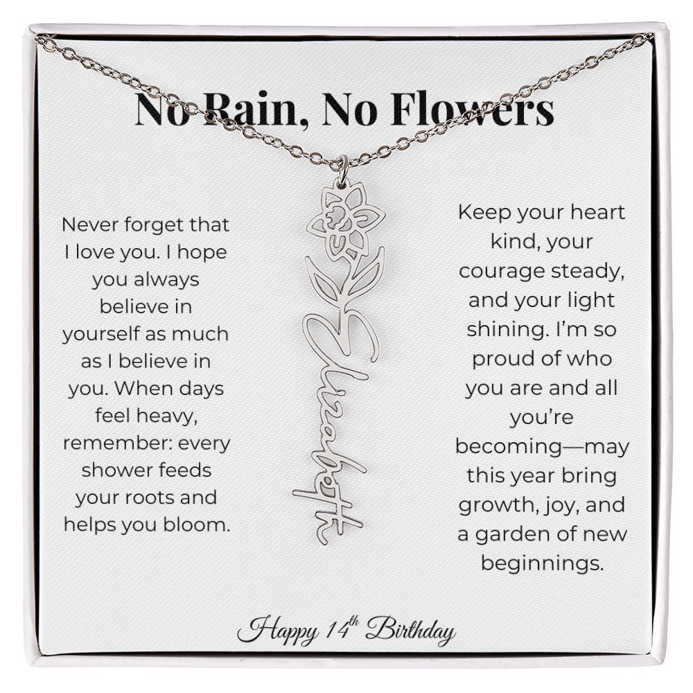 14th Birthday Gift for Daughter, Granddaughter, Niece, Goddaughter & Bonus Daughter