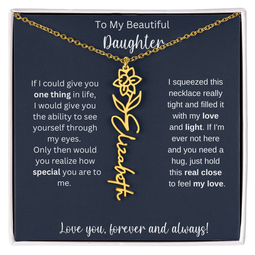 Daughter Custom Necklace 2
